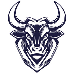 cow - domestic animal farm hand drawn Vector Image