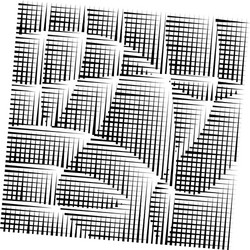 Grid mesh abstract geometric pattern segmented vector