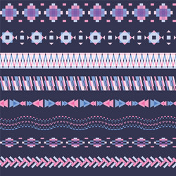 Seamless pattern in modern style vector