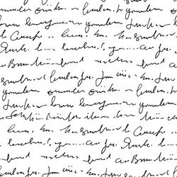 handwritten abstract text seamless pattern vector image
