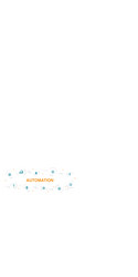 automation infographic 10 steps circle design vector image
