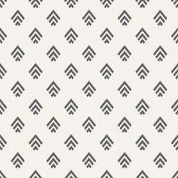 seamless pattern with arrows motif minimalist vector image
