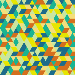 3d blocks structure background vector image