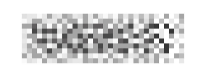 censor blur effect horizontal pattern monochrome vector image