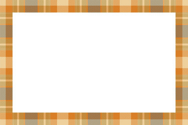 vintage frame scottish border pattern retro vector