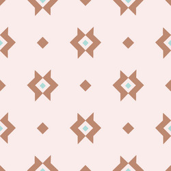 aztec ethnic seamless pattern simple brawn native vector image