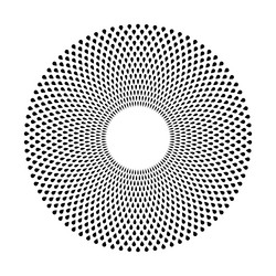 circle dots pattern vector