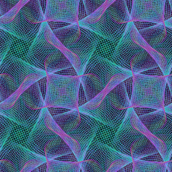 fractal design pattern background vector image