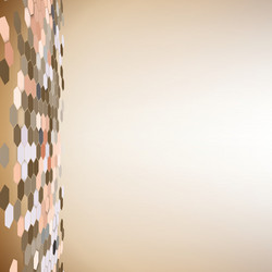 geometric background abstract hexagonal pattern vector image
