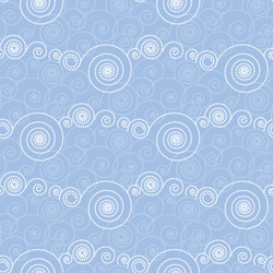 abstract decorative dot cloud seamless pattern vector image