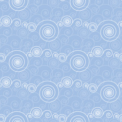 Abstract decorative dot cloud seamless pattern vector