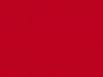 Red Plastic Constructor Blocks Pattern vector image