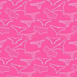 seamless pattern wirh underclothes panties Vector Image