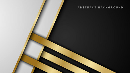 3d elegant abstract background overlapping vector image