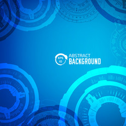 tech abstract background concept for you design vector image