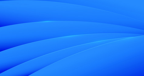 Blue Curvy Paper Layers Abstract Background vector image