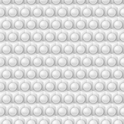 white cube and shere pattern vector image
