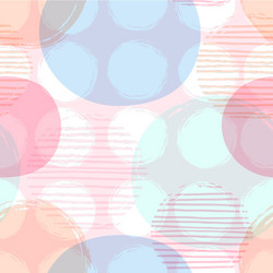 abstract geometric seamless pattern with pink vector image