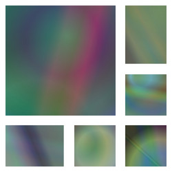 abstract gradient background design set vector image