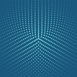 halftone round circle pattern background design vector