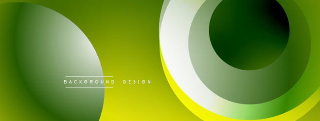 background design with overlapping circular vector image
