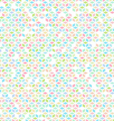 Multicolored Cube Pattern vector image