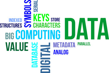 Word cloud big data Royalty Free Vector Image - VectorStock
