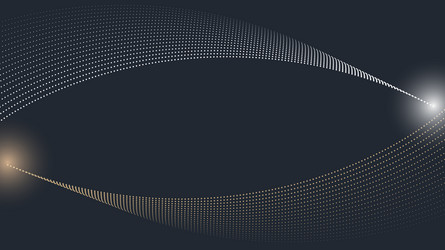 abstract background with a dynamic waves vector image