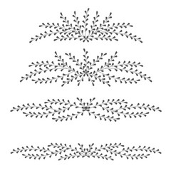 Tree branches frame Royalty Free Vector Image - VectorStock