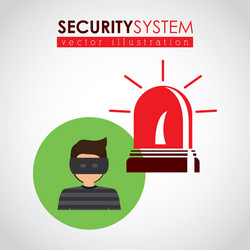 security systems design vector image