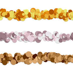 repeatable random dot pattern page dividing line vector image