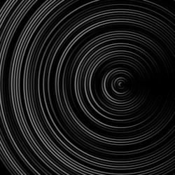 Spiral concentric lines circular rotating vector