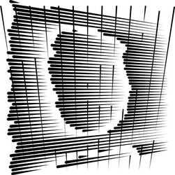 grid mesh abstract geometric pattern segmented vector image