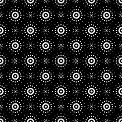 Seamless pattern of symbolic stars 8 vector