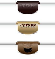 Coffee set vector