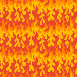 Dynamic Flame Pattern vector image