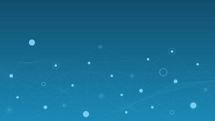 abstract connecting dots and lines with wave vector image