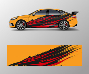 Abstract Racing Speed Graphics Vector Image