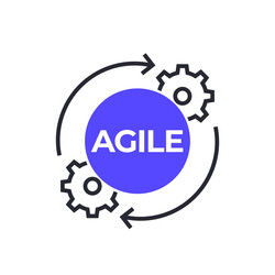 agile development method vector