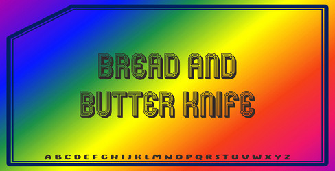 text effects with editable colors and abstract vector image