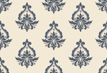 damask seamless pattern element classical vector