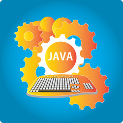 programming language vector image