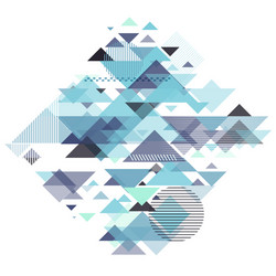 Dynamic Geometric Pattern vector image