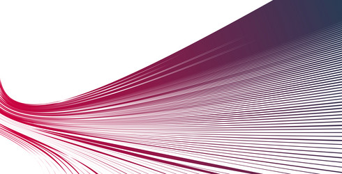 curvature of space abstract art background 3d vector image