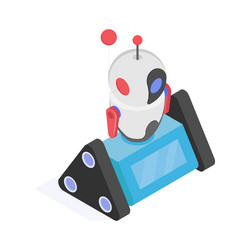robot vector image