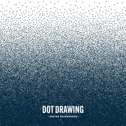 stipple pattern dotted geometric background vector image