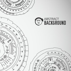 tech abstract background concept for you design vector image