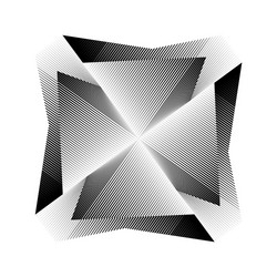 rgb abstract halftone lines dynamic background vector image