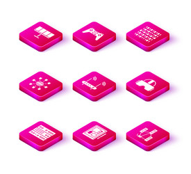 set server data web hosting graphic tablet vector image