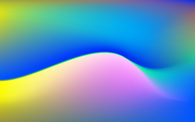 Abstract color fluid gradient background vector